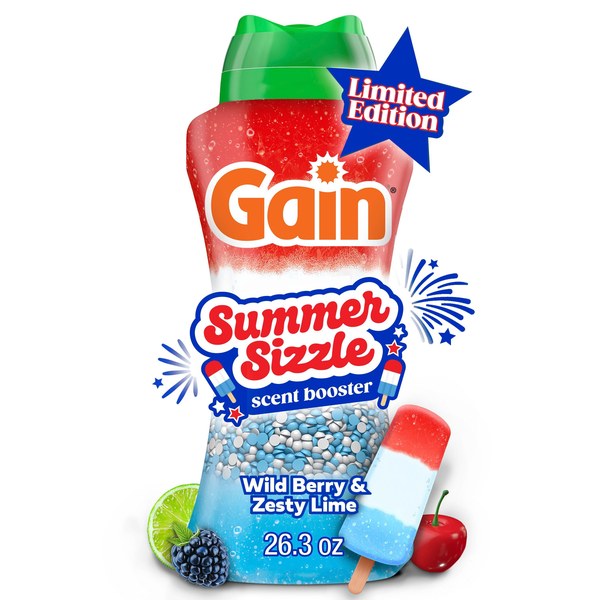 Gain Summer Sizzle Scent Booster Beads (Wild Berry + Zesty Lime) - $11.98 (instant savings)