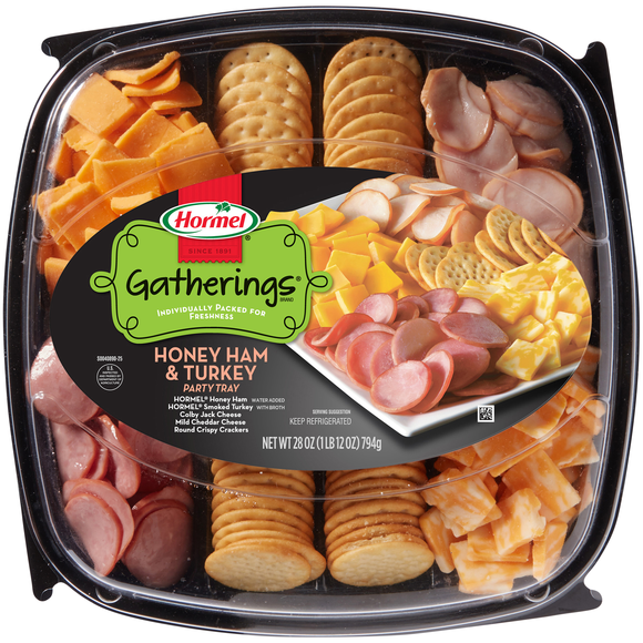 Hormel Gatherings Honey Ham & Turkey Party Tray
