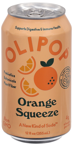 Olipop Orange Squeeze Prebiotic Soda