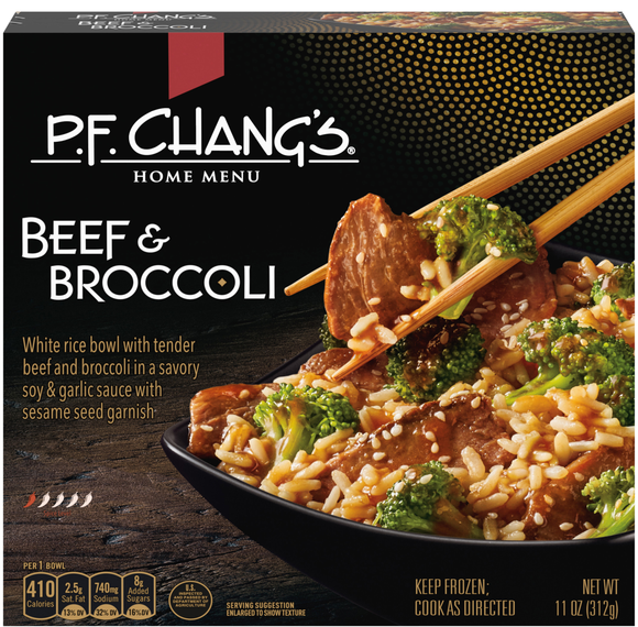 P.F. Chang's Home Menu Beef & Broccoli Rice Bowl Frozen Meal