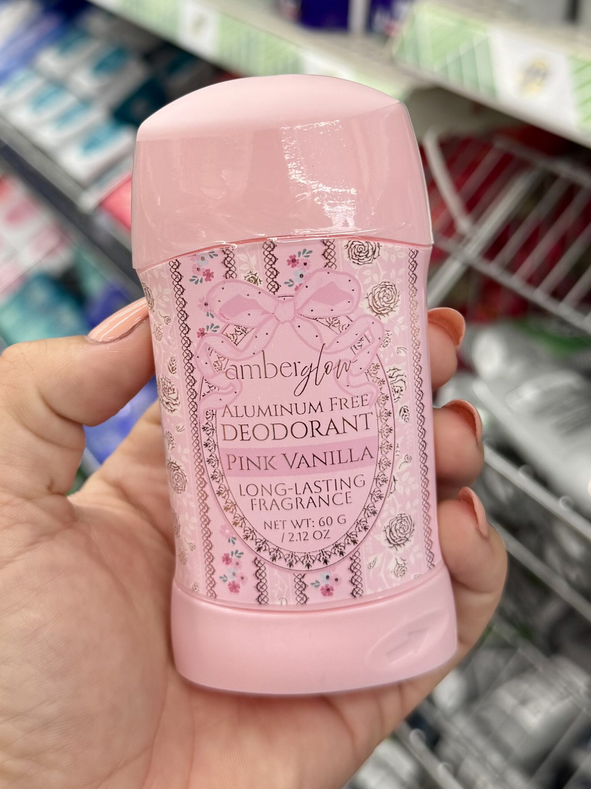 Amberglow Aluminum Free Deodorant - in store