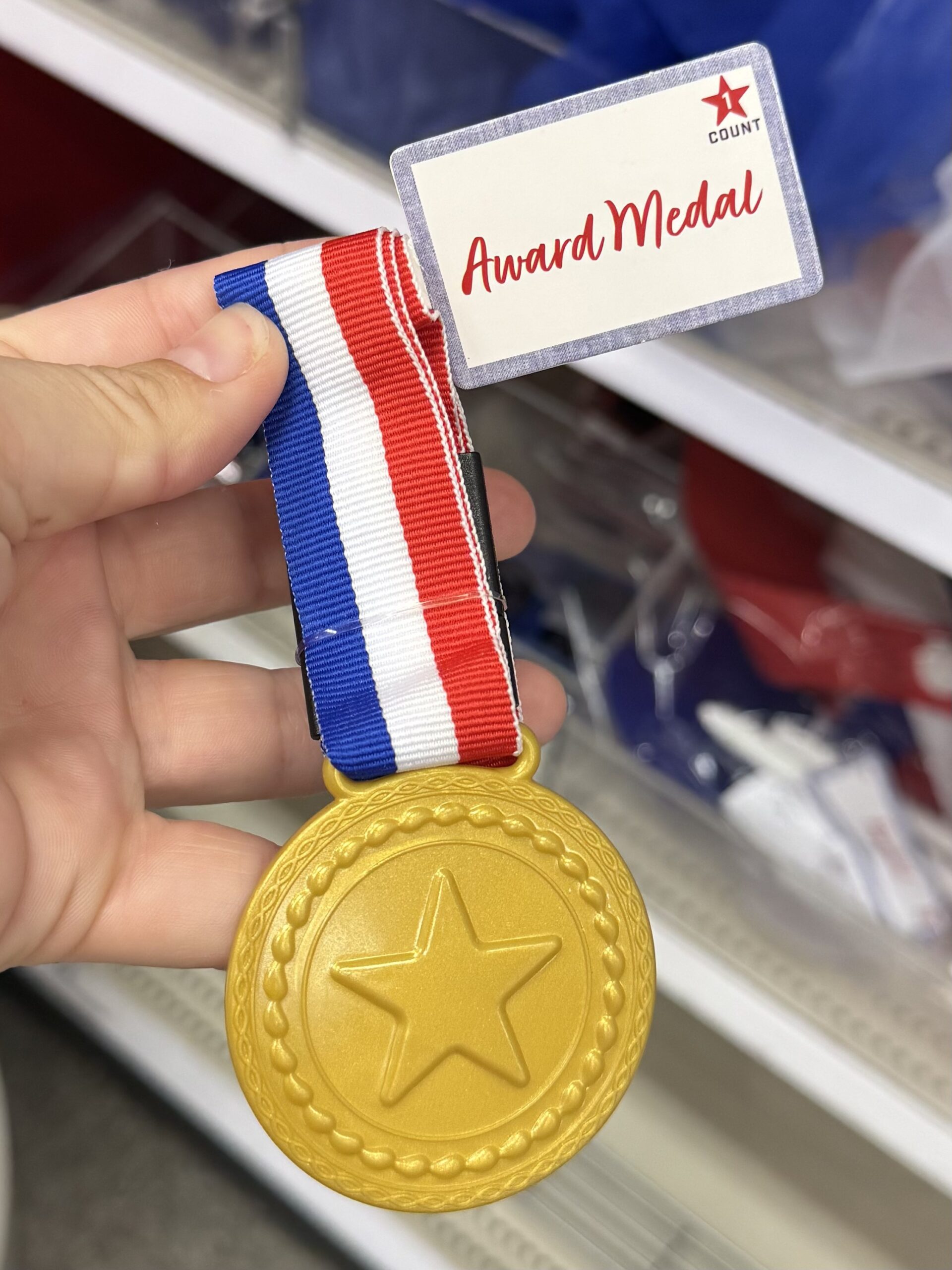 Award Medal - in store