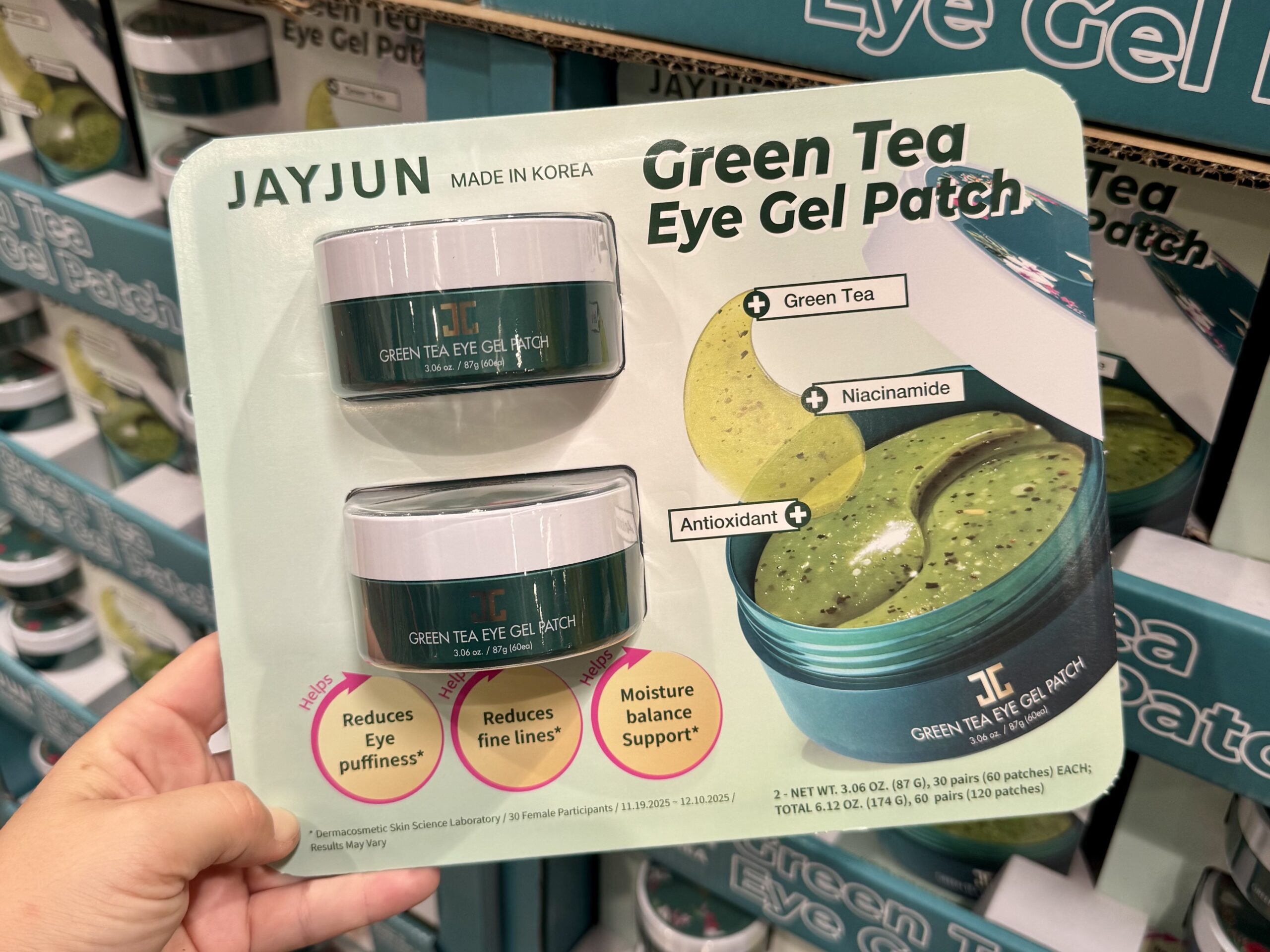 Jayjun Green Tea Eye Gel Patch