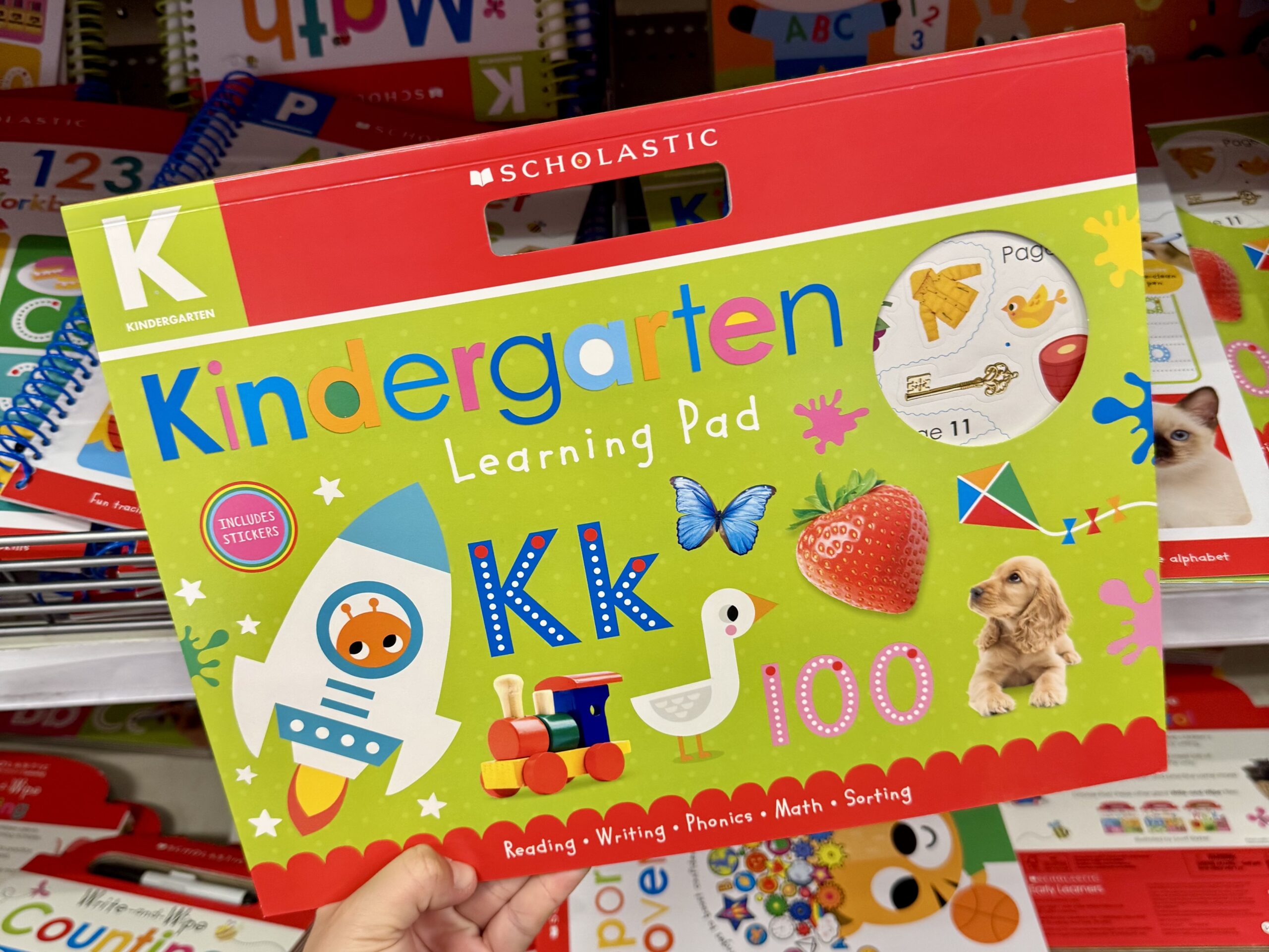 Wipe Clean Workbooks, Kindergarten - in store