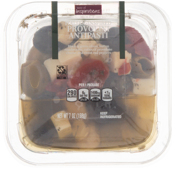Taste of Inspirations Italian-Inspired Provolini Antipasti
