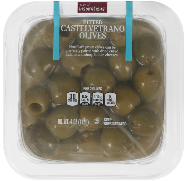 Taste of Inspirations Deli Pitted Castelvetrano Olives Fresh