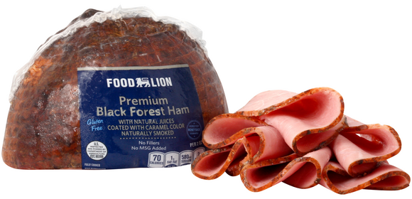Food Lion Deli Premium Black Forest Ham (Regular Sliced)