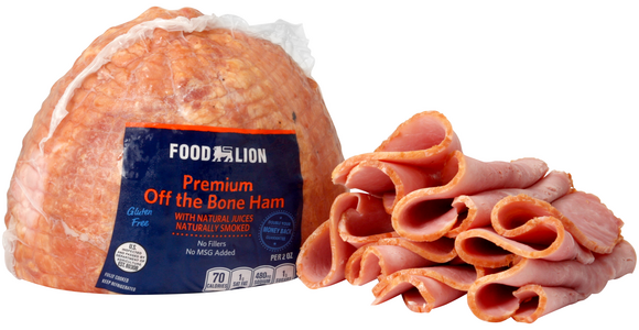 Food Lion Deli Premium Off The Bone Ham (Regular Sliced)
