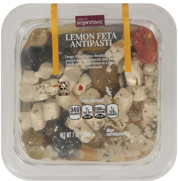 Taste of Inspirations Antipasti Lemon Feta