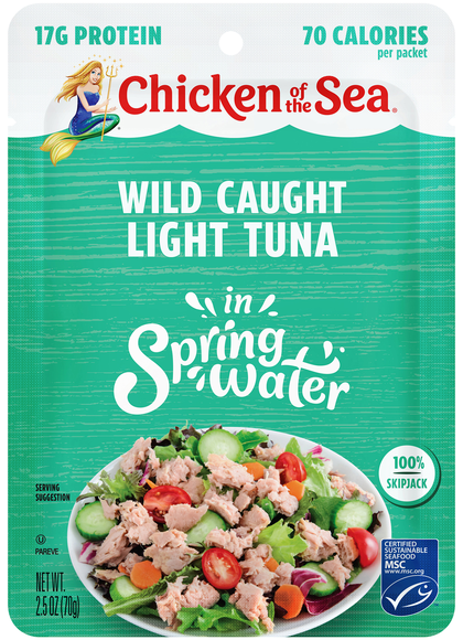 Chicken of the Sea Wild Caught Light Tuna in Spring Water