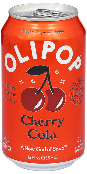Olipop Cherry Cola Prebiotic Soda