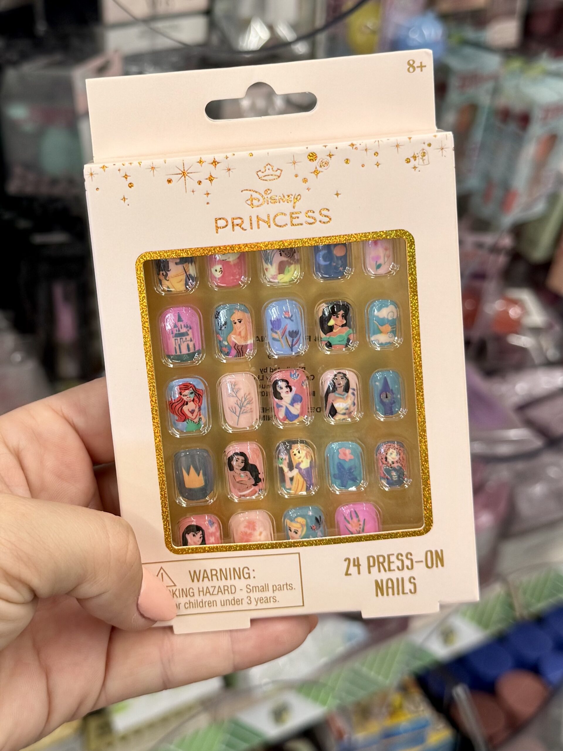 Disney Princess Press-on Nails - in store