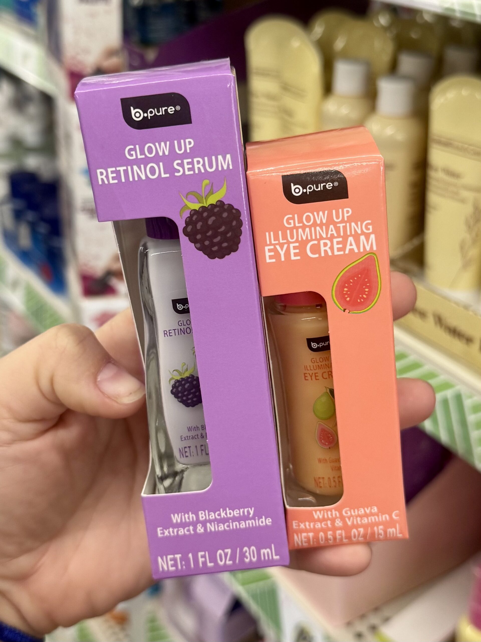 Skincare Products - in store