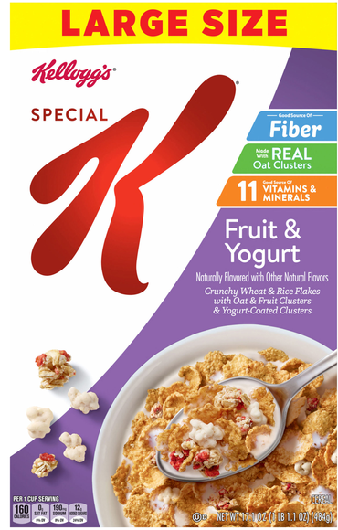 Special K Fruit & Yogurt Cereal Large Size
