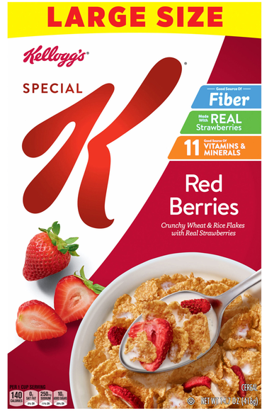 Special K Red Berries Cereal Large Size