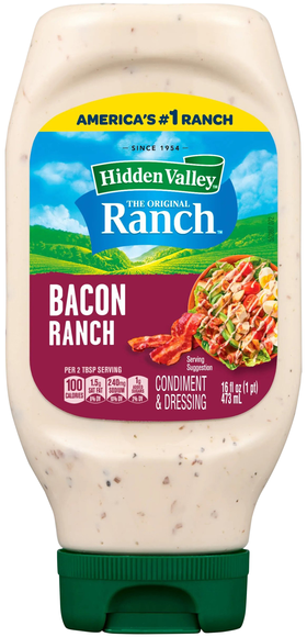 Hidden Valley Original Bacon Ranch Dressing & Condiment Squeeze