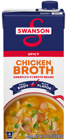 Swanson Spicy Chicken Broth