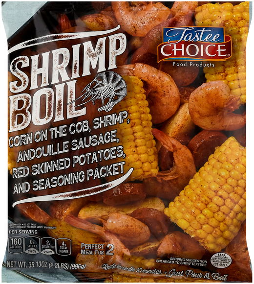 Tastee Choice Shrimp Boil Frozen Meal