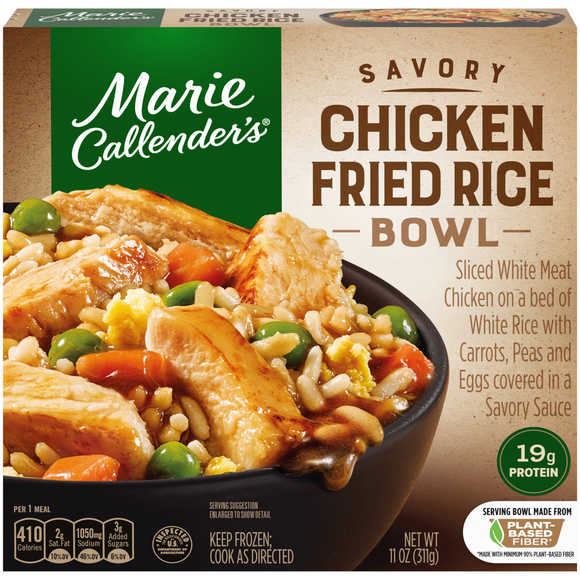 Marie Callender's Savory Chicken Fried Rice Bowl Frozen Meal