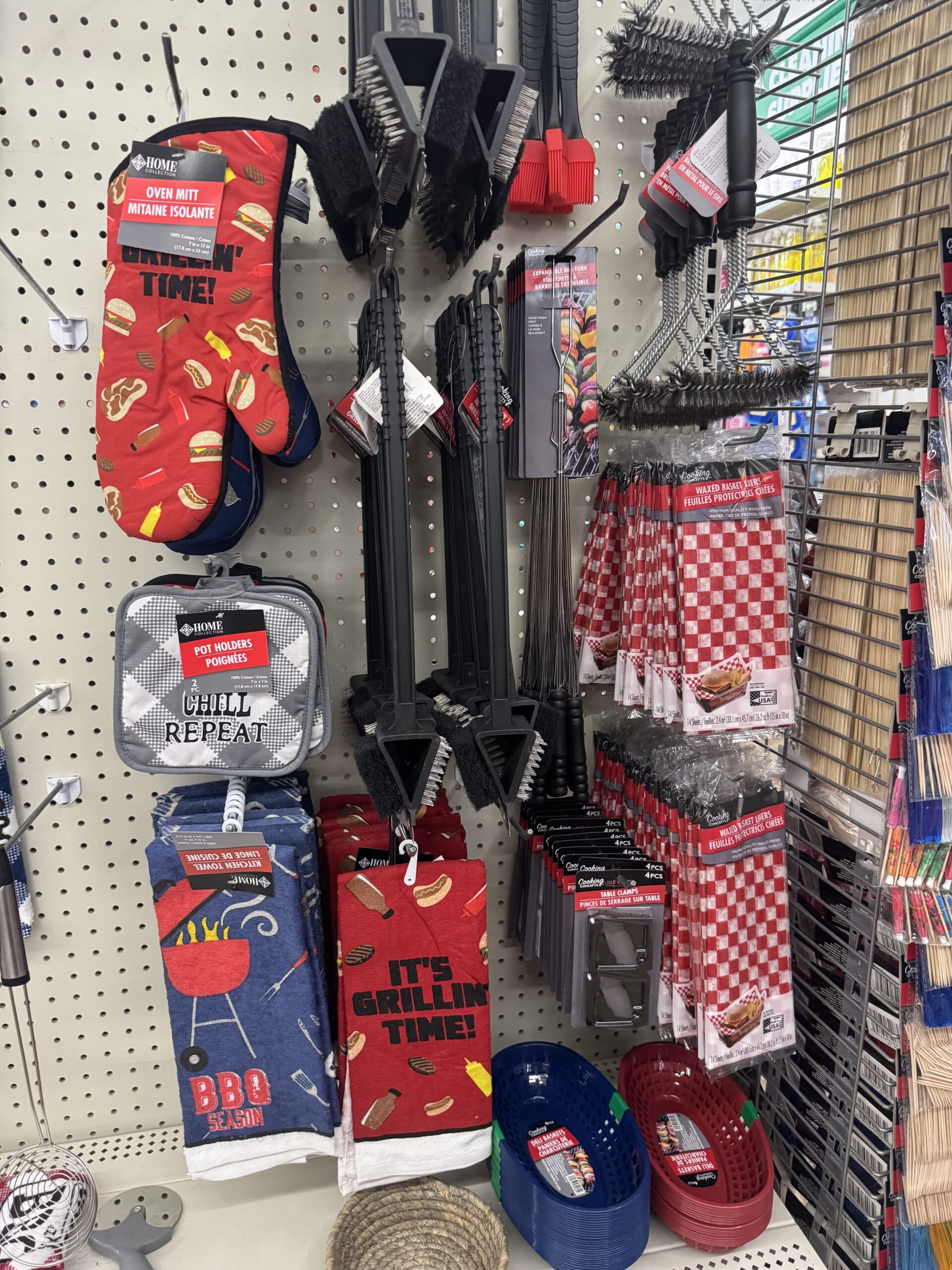 BBQ and Grilling Supplies - in store