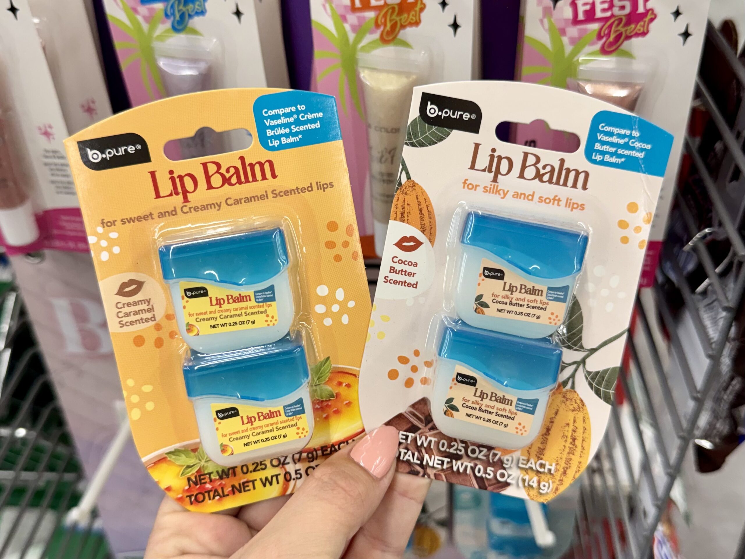 Lip Care Products - in store