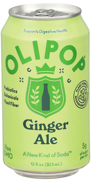 Olipop Ginger Ale Prebiotic Soda