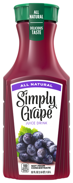 Simply Grape Juice Drink