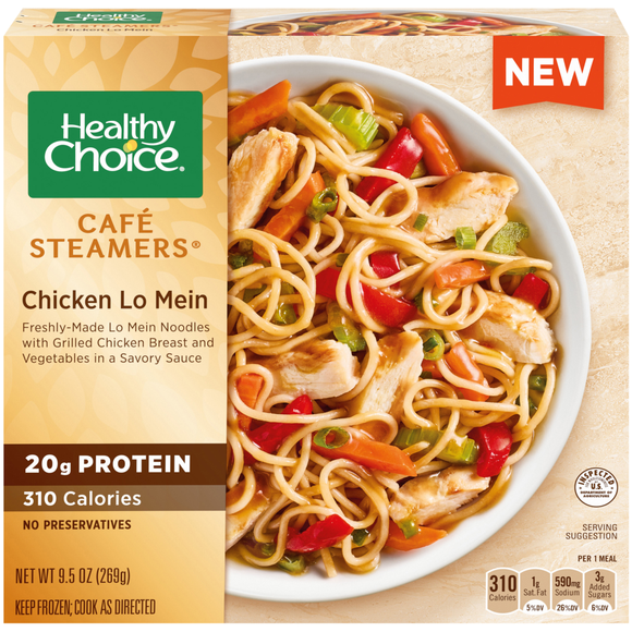 Healthy Choice Cafe Steamers Chicken Lo Mein Frozen Meal