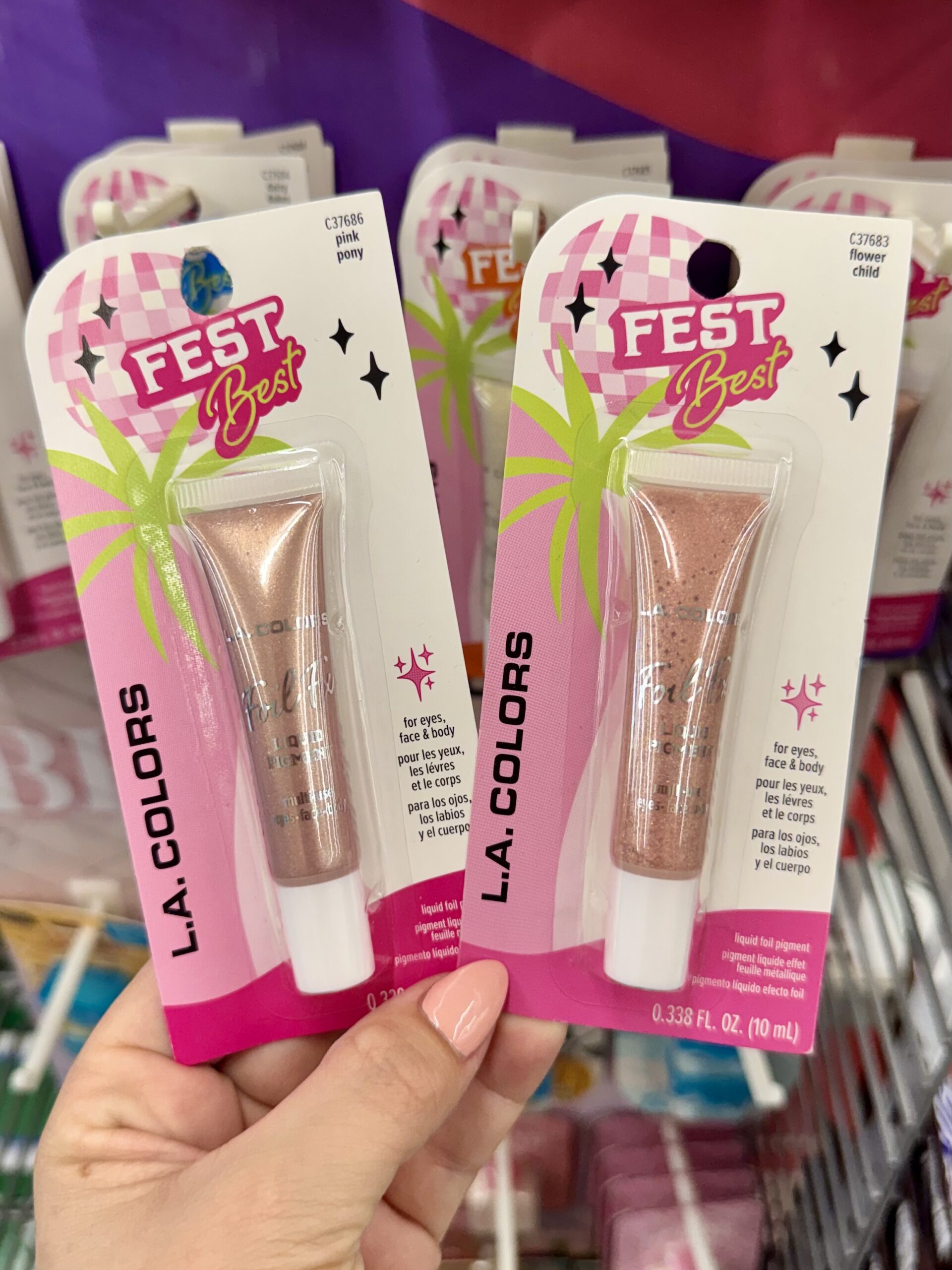 L.A. Colors Foil Fix Liquid Pigment - in store