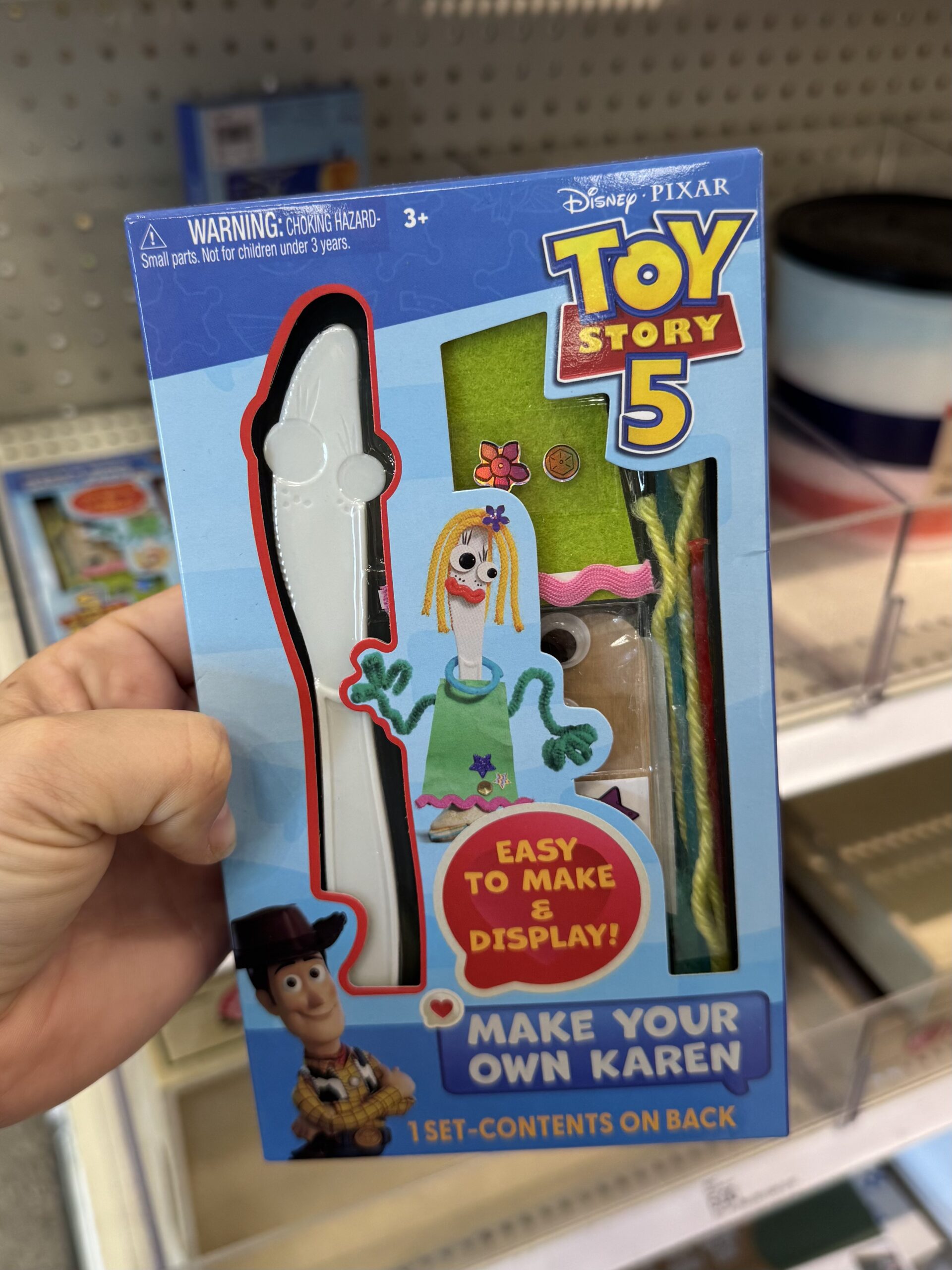 Toy Story 5 Make Your Own Karen - in store