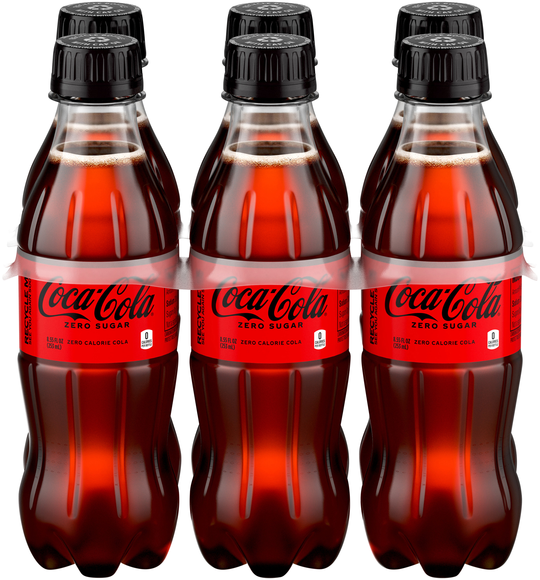 Coca-Cola Zero Sugar Cola Soda - 6 pk