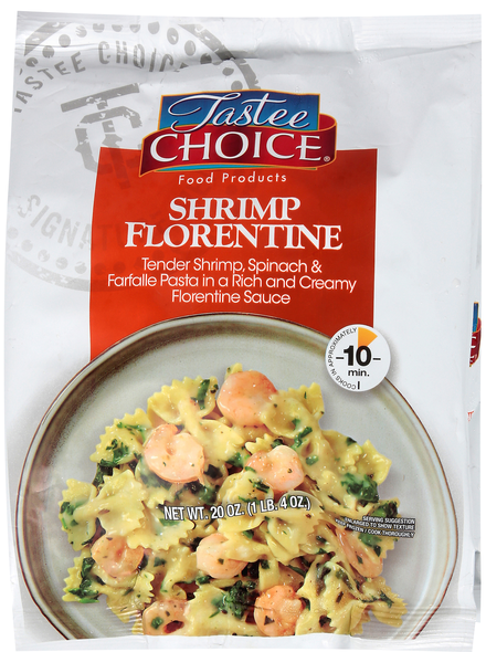 Tastee Choice Shrimp Florentine Frozen Skillet Meal