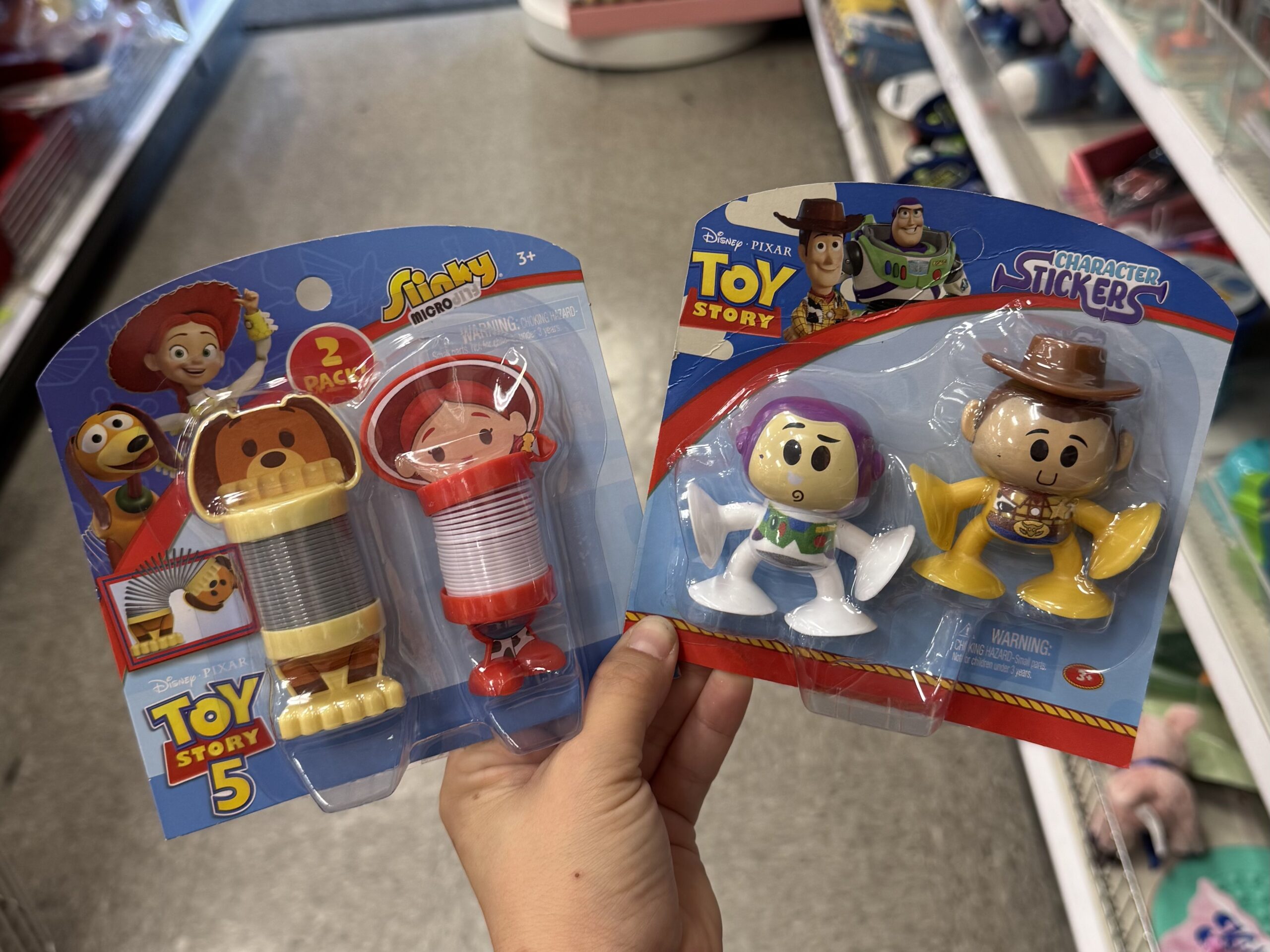 Toy Story 2pk Novelty Toys Slinky Dog and Jessie - in store