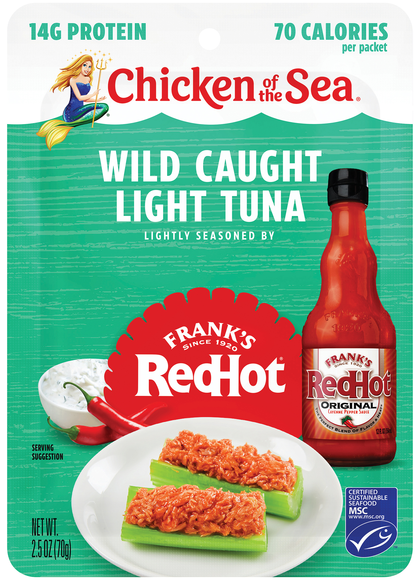Chicken of the Sea Frank's RedHot Wild Caught Light Tuna