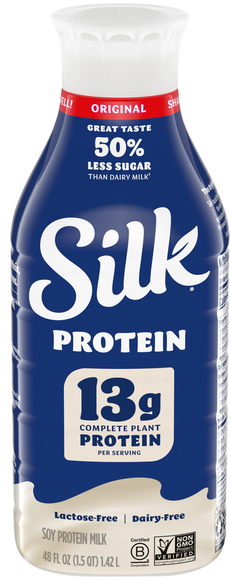 Silk Lactose & Dairy Free Original Soy Protein Milk