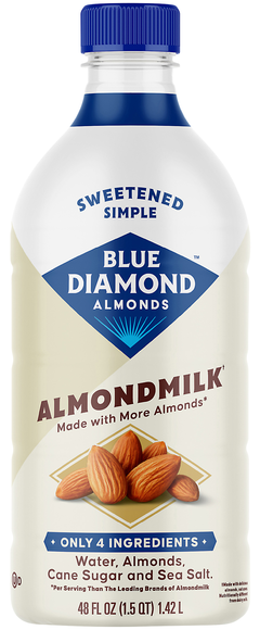 Blue Diamond Sweetened Simple Almondmilk
