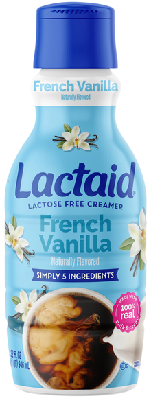 Lactaid Lactose Free French Vanilla Flavored Coffee Creamer