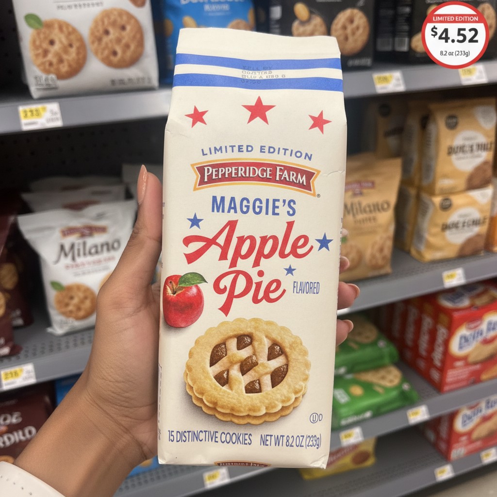 Pepperidge Farm Maggie's Apple Pie Flavored Cookies Limited Edition
