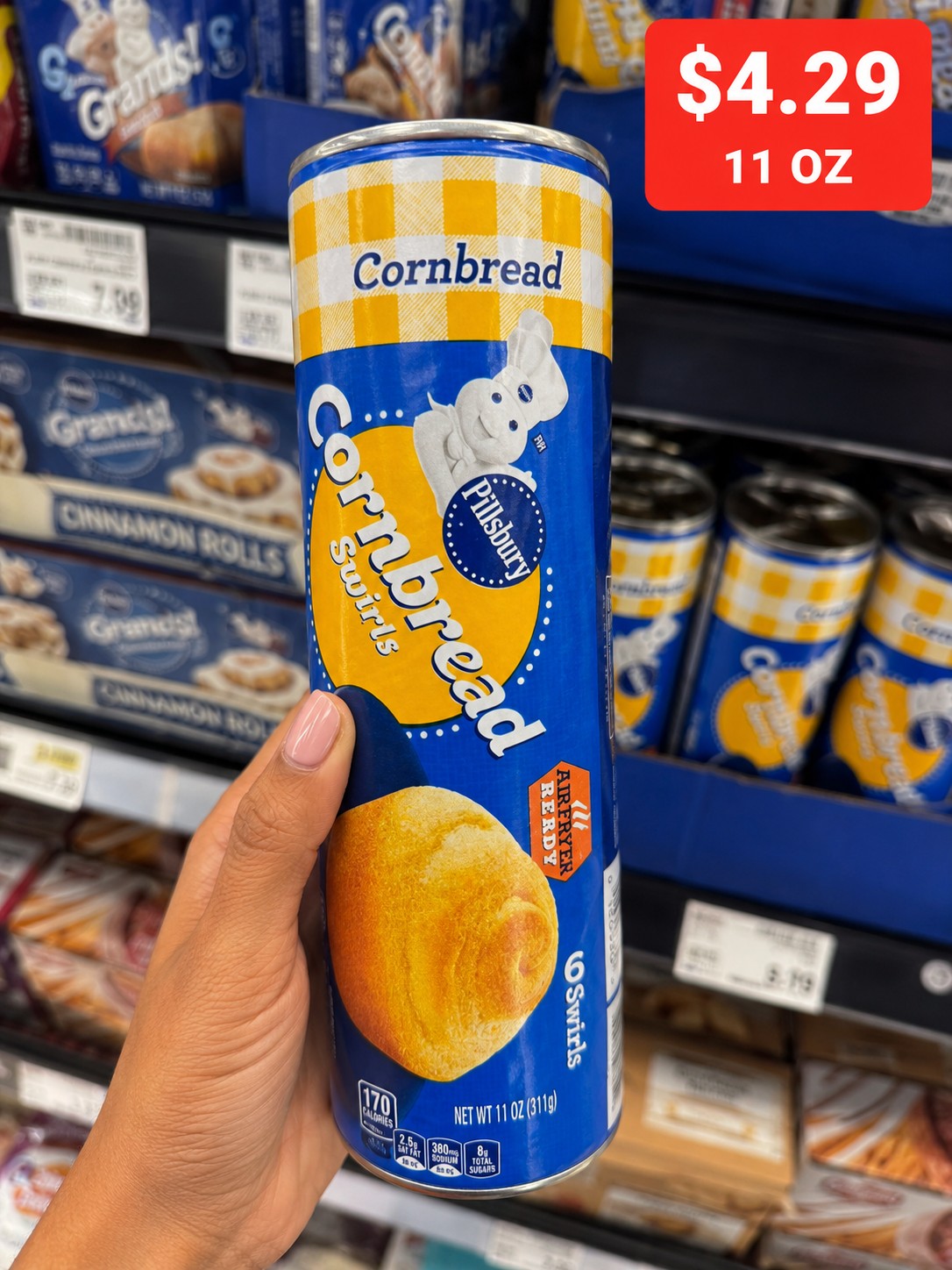 Pillsbury Cornbread Swirls