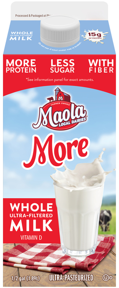 Maola More Vitamin D Whole Ultra-Filtered Milk
