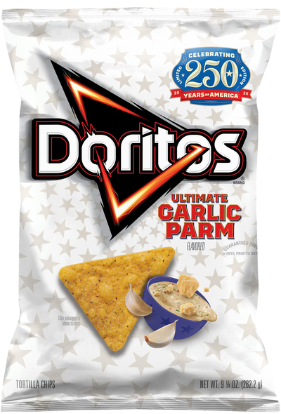 Doritos Ultimate Garlic Parm Flavored Tortilla Chips