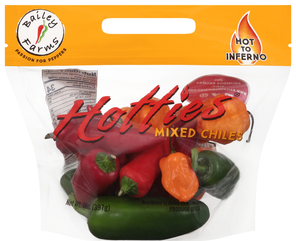 Bailey Farms Hotties Mixed Chiles