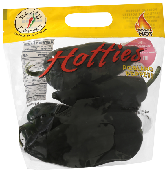 Bailey Farms Hotties Poblano Peppers