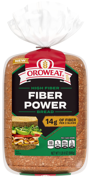 Oroweat High Fiber Power Bread