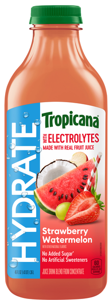 Tropicana Hydrate Strawberry Watermelon with Electrolytes Drink