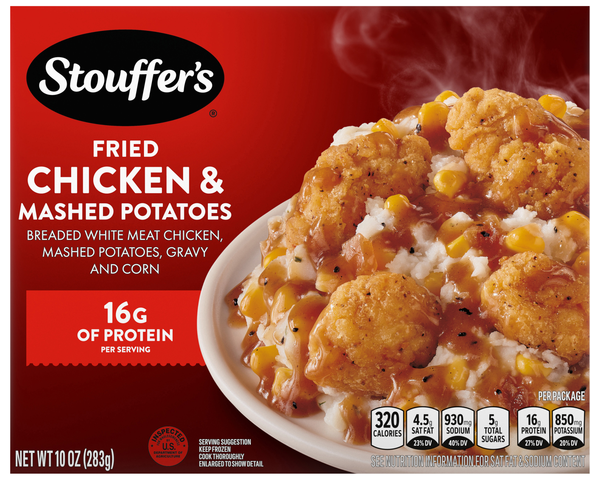 Stouffer's Fried Chicken & Mashed Potatoes Frozen Meal