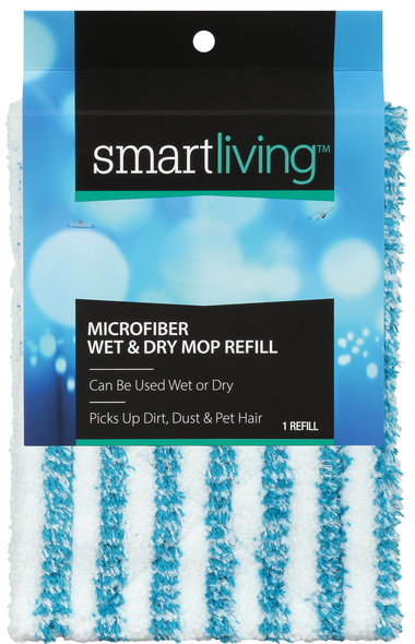 Smart Living Microfiber Wet & Dry Mop Refill