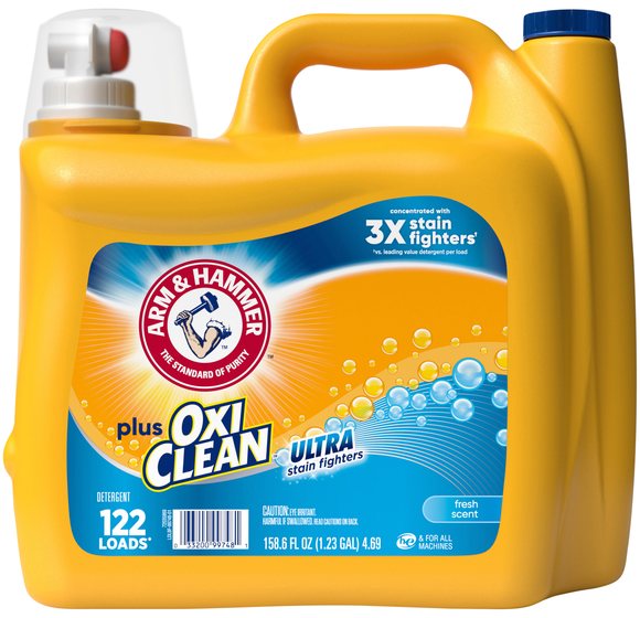Arm & Hammer Plus OxiClean Fresh Scent Liquid Laundry Detergent