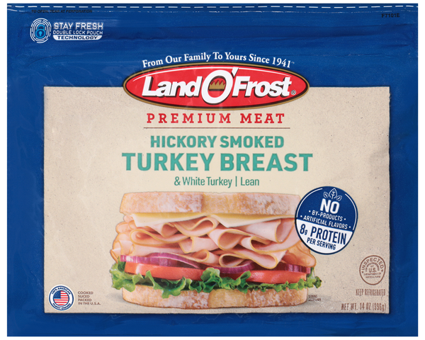 Land O'Frost Lean Hickory Smoked Lean Turkey Breast & White Turkey