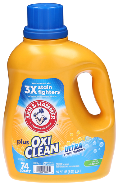 Arm & Hammer Plus OxiClean Clean Meadow Scent Liquid Laundry Detergent